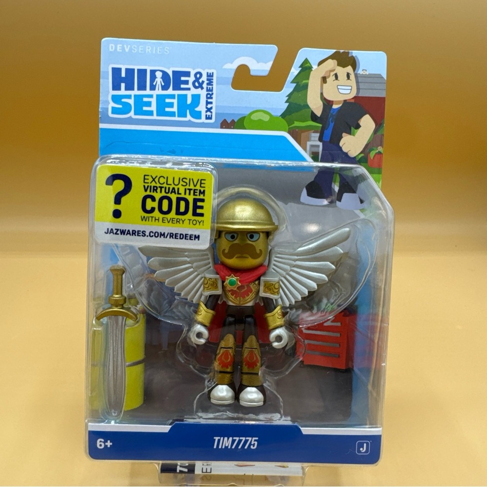 DevSeries Hide & Seek Extreme: TIM7775 Toy Figure w/Virtual Item Code NEW Roblox